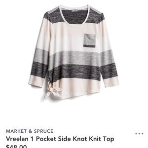 Market & Spruce Vreelan Pocket Side Knot